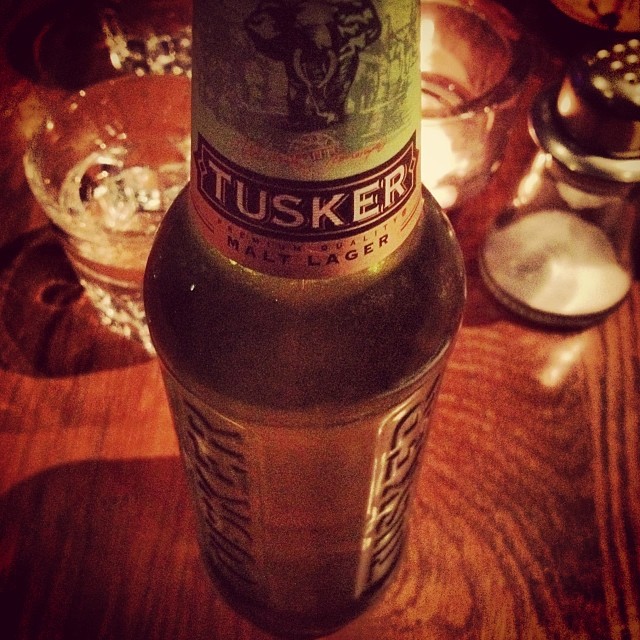 Mmmmmm.... Tusker!