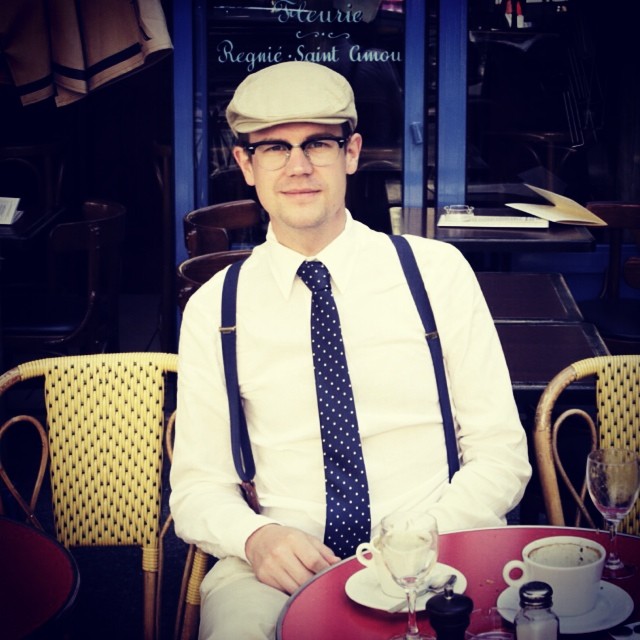 Breakfast in Paris.