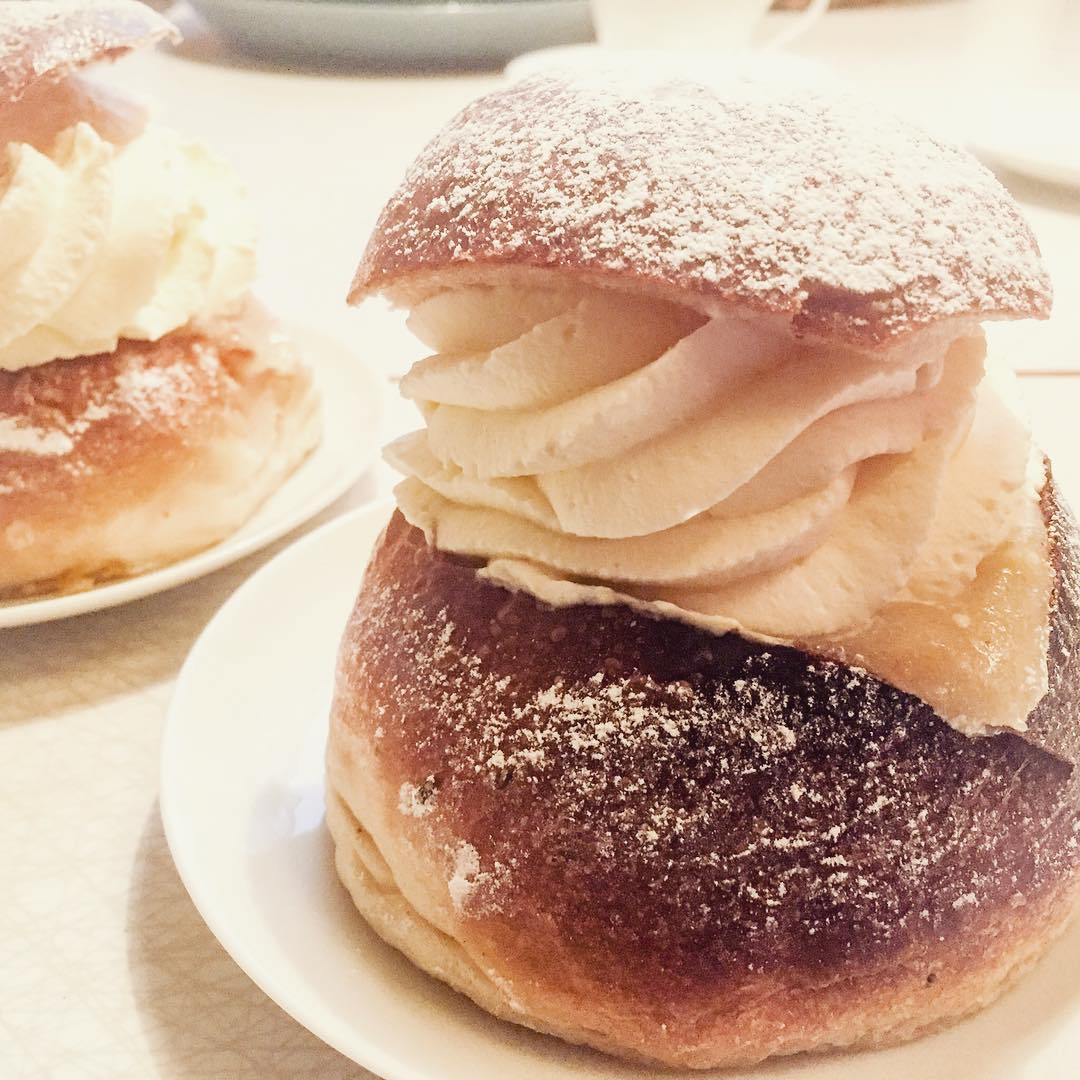 Från Bagaren & konditorn. Bästa köpis-semlan.
