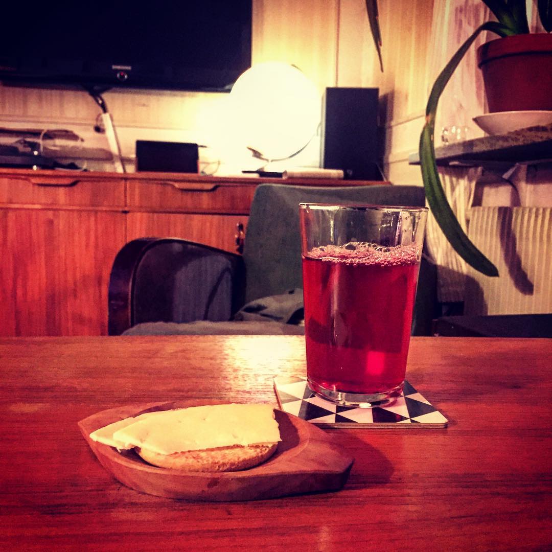 Kvällsfika.