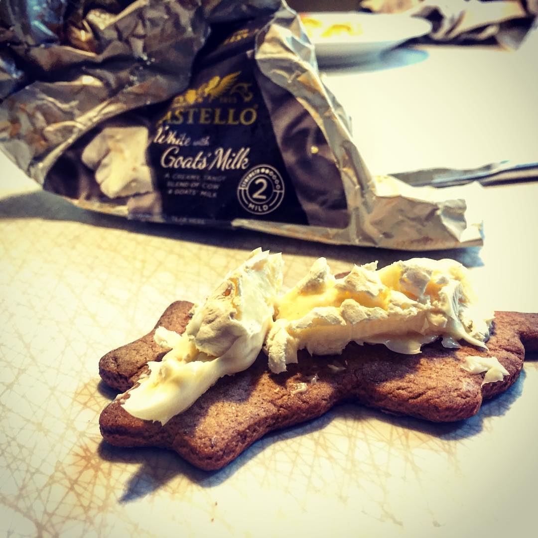 Funkar även fint på pepparkaka.