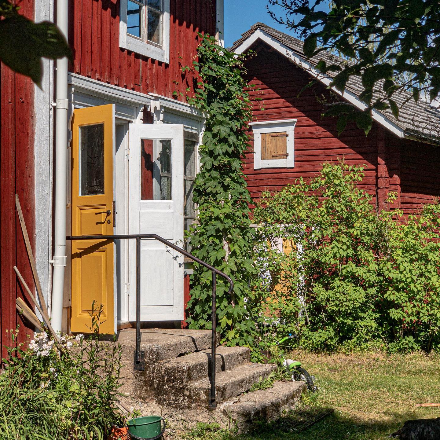 Ganska nöjd med nya ytterdörren.