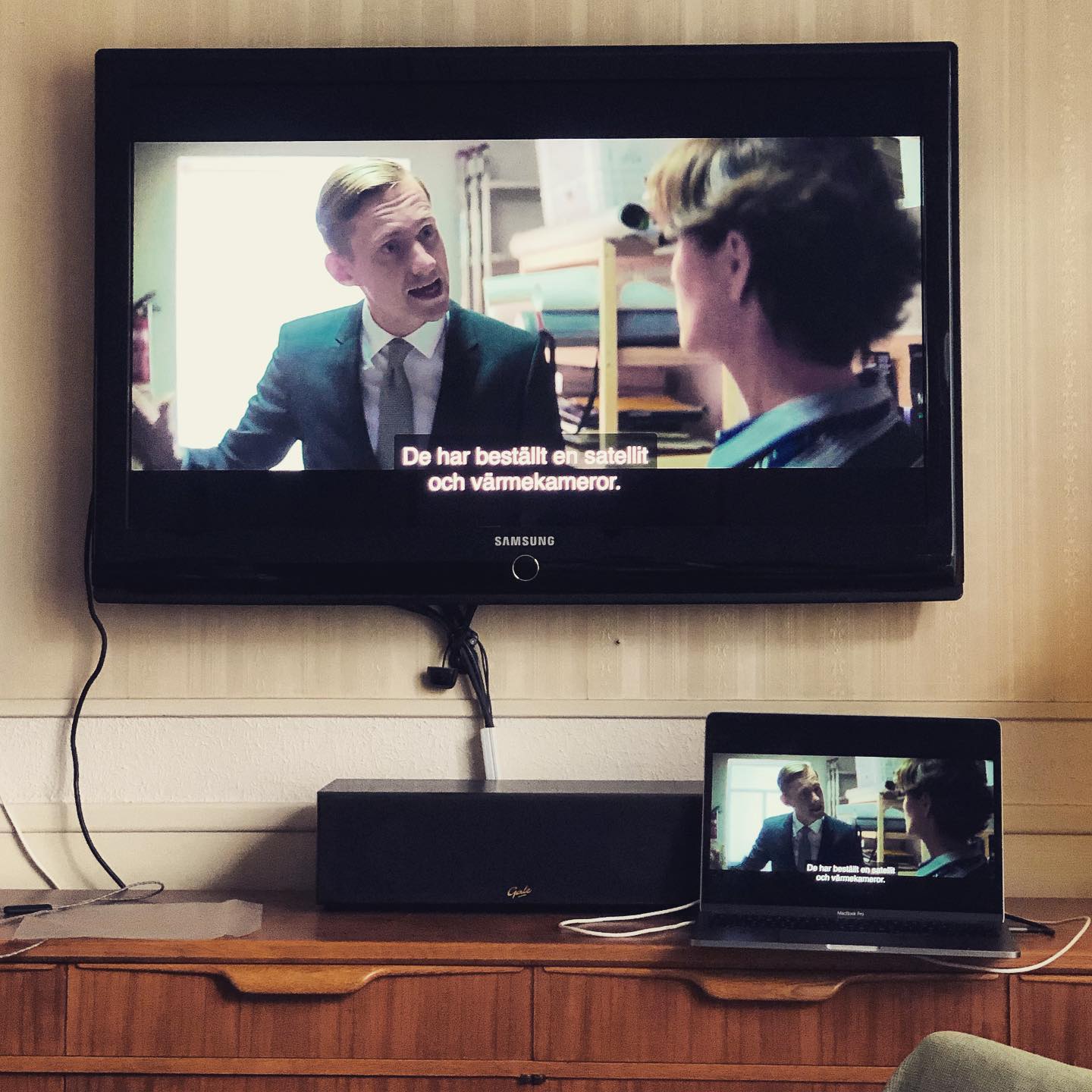 ”Woman at war” riktigt bra isländsk film. Dock dåligt att inte har en AppleTV-app så man får köra skärmdubblering.